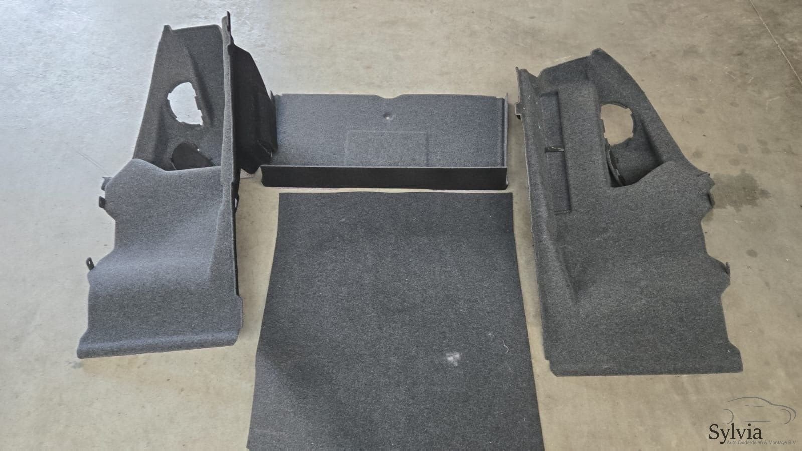 Bekleding set kofferbak bagageruimte antraciet / zwart BMW 6, Auto-onderdelen, Gebruikt, -, -, Ophalen of Verzenden