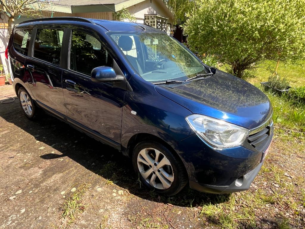 Prachtige Blauwe Dacia Lodgy, Auto's, Dacia, 625 kg, Euro 6, 4 cilinders, Blauw