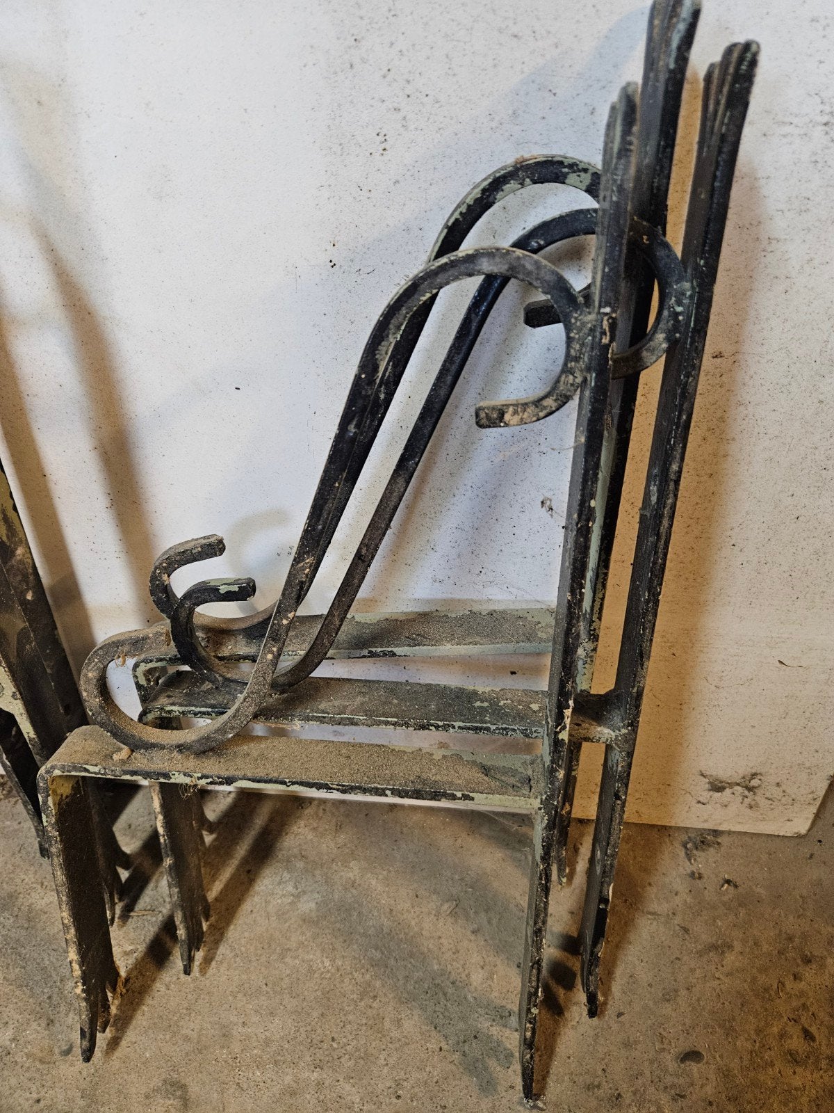 metalen haken, Ophalen, Gebruikt