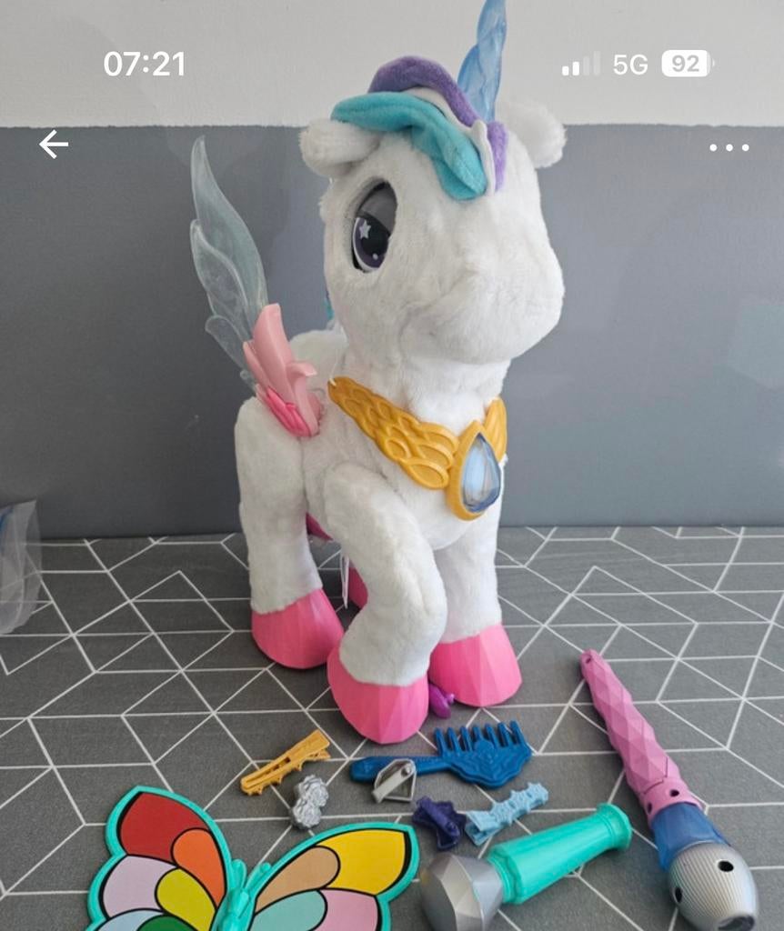 Microfoon voor FurReal Unicorn, Kinderen en Baby's, Speelgoed | My Little Pony, Zo goed als nieuw, Ophalen of Verzenden