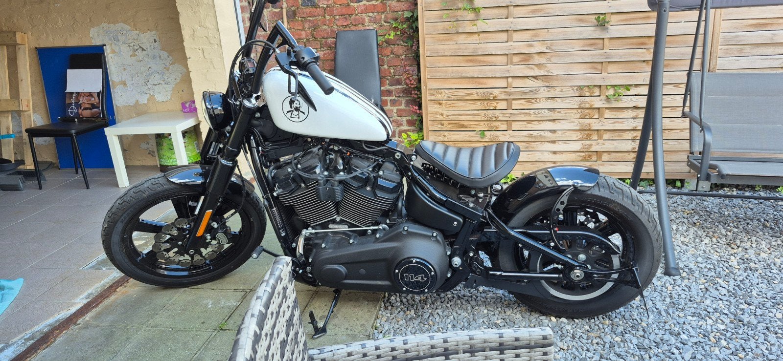 Harley davidson street bob 114 de 2022, Motos, Chopper, Particulier