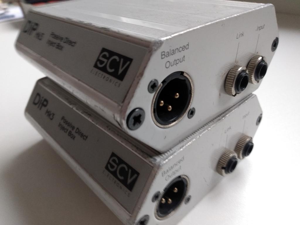 1 DI Box DIP MK3 SCV Audio / LA Aaudio, Muziek en Instrumenten, Microfoons, Ophalen of Verzenden, Gebruikt