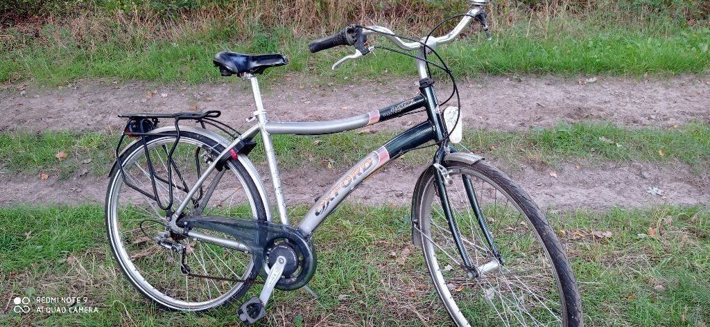 Herenfiets met 7 versnellingen, Fietsen en Brommers, Ophalen, Gebruikt, Velgrem, Versnellingen