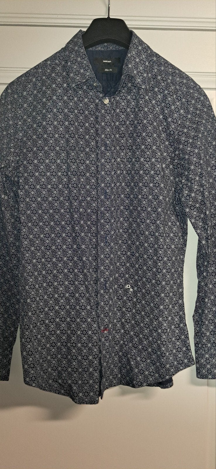hemd van diesel, Diesel, Blauw, Halswijdte 38 (S) of kleiner, Nieuw
