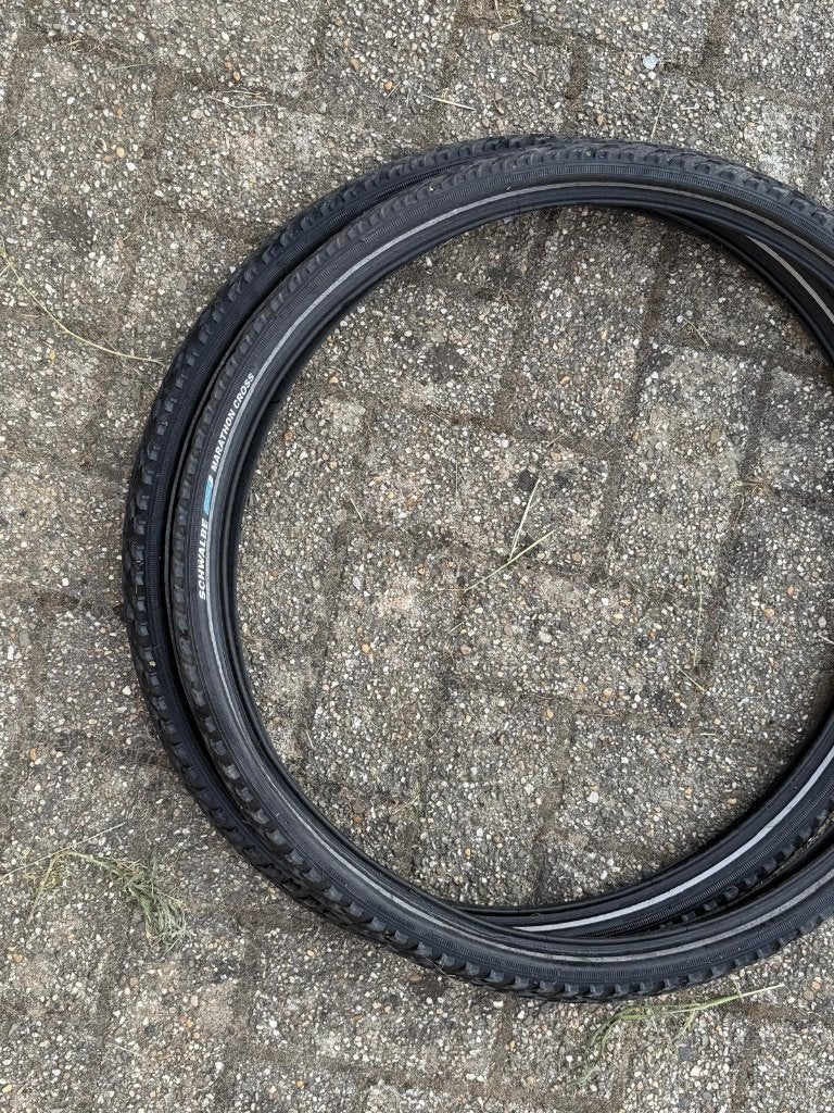 Pneus de vélo de cross Schwalbe Marathon, Autres matériaux, Enlèvement, Utilisé, Mountainbike