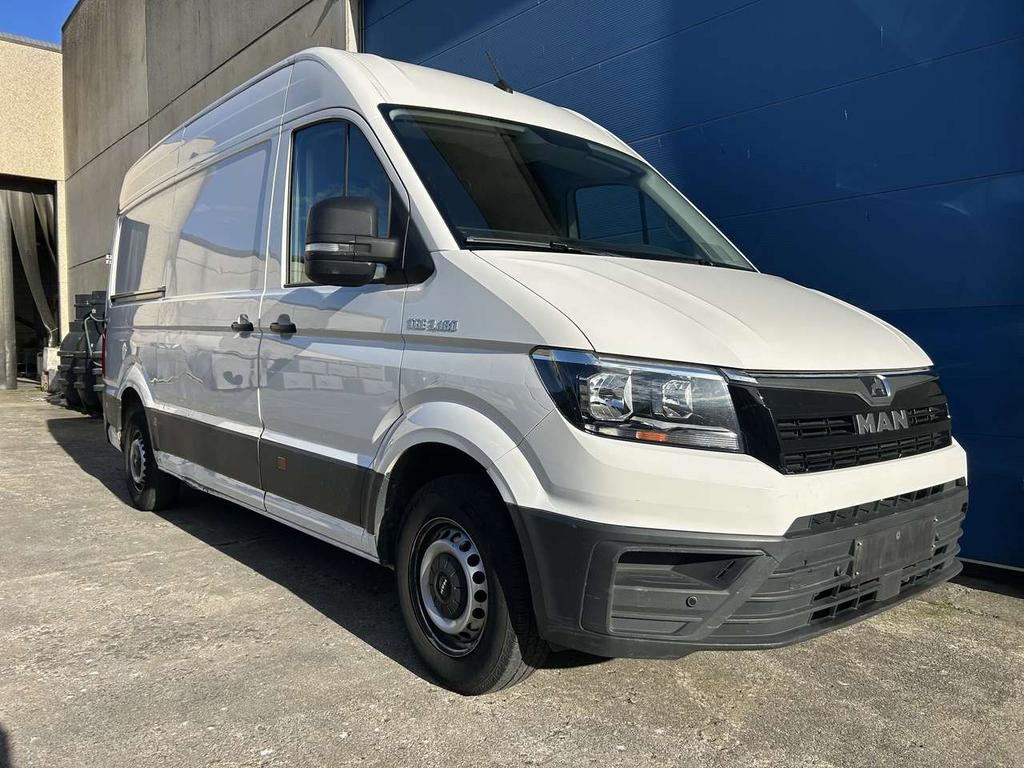 MAN TGE 2.0 TDi Automaat - 177 PK(€20.653 ex btw) Trekhaak, Auto's, 0 cilinders, 0 kg, Wit, Leder