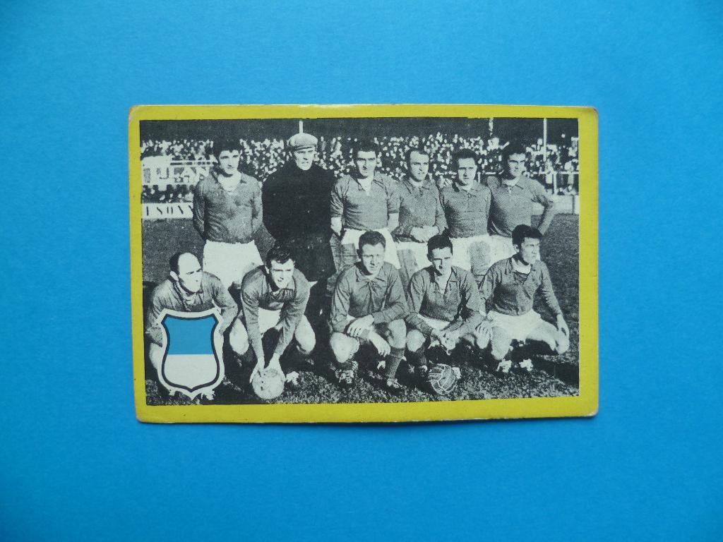 Voetbal chromos kaarten football La Gantoise A.A. Gent nr 55, Collections, Collections Autre, Enlèvement ou Envoi, Utilisé