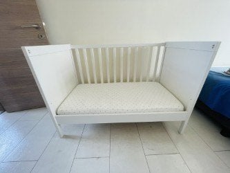 Lit enfant, Enfants & Bébés, Matelas, 70 à 85 cm, Comme neuf, Enlèvement