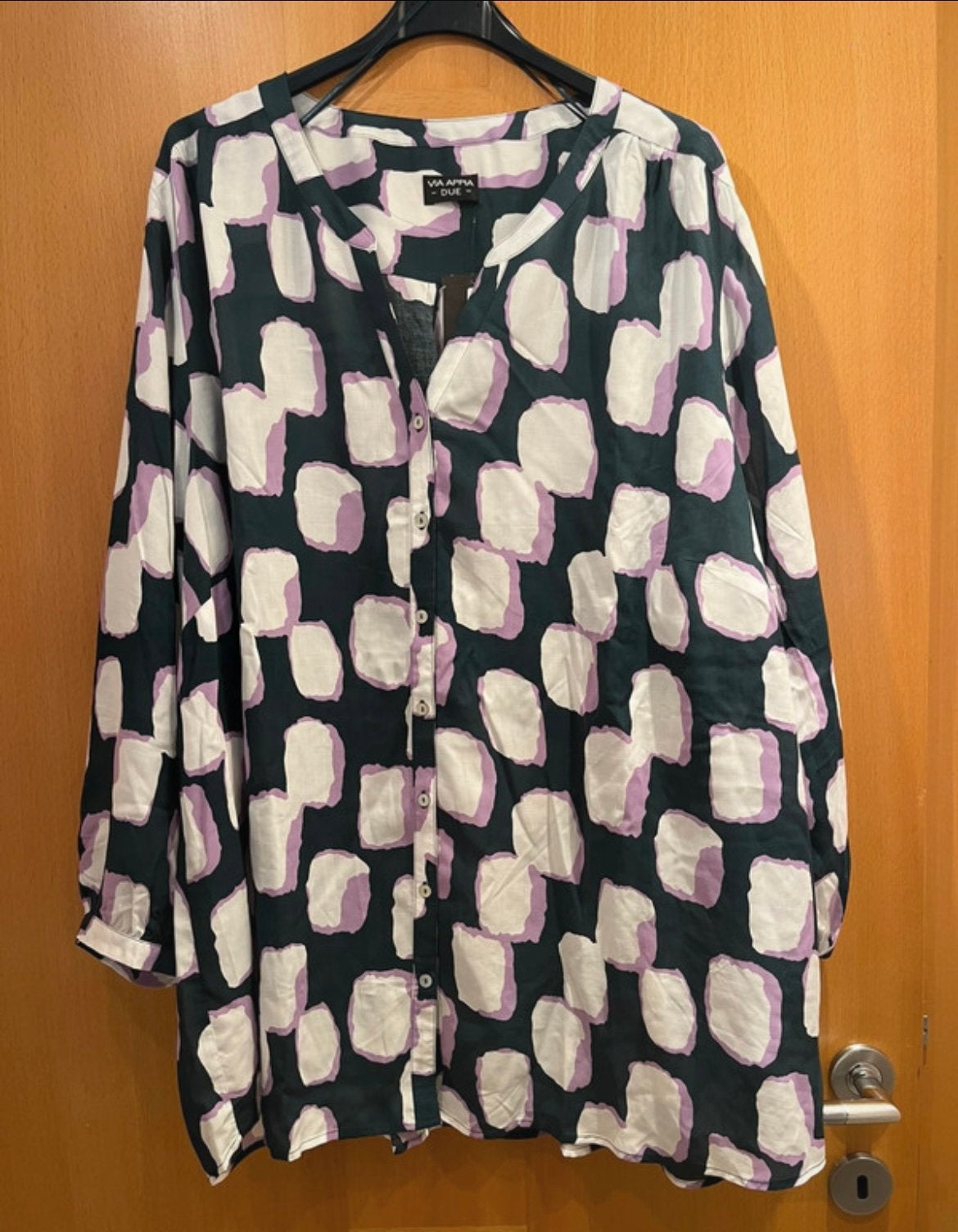 Blouse via appia due maat 54 nieuw met prijskaartje, Ophalen of Verzenden, Nieuw