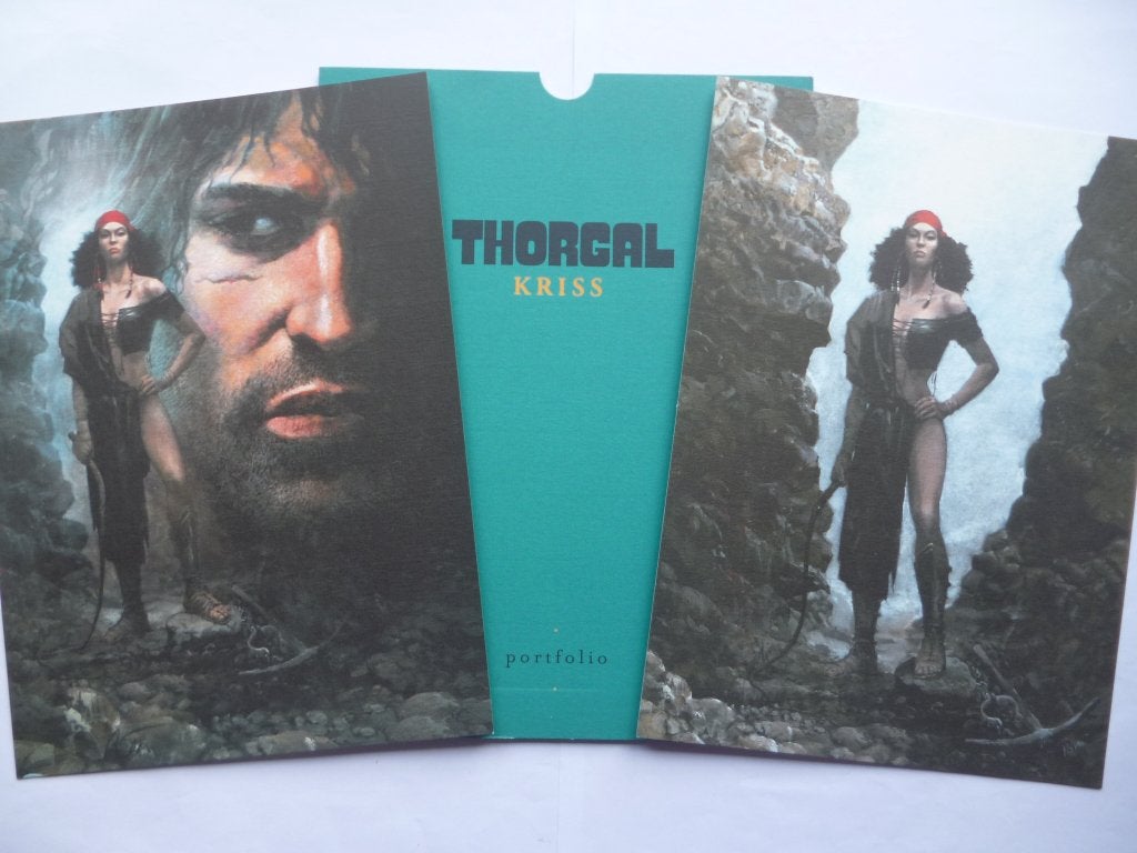 Portfolio Thorgal - Kriss van Valnor 1ste druk (2008), Boeken, Eén stripboek, Ophalen of Verzenden, Nieuw, Grzegorz Rosinsky