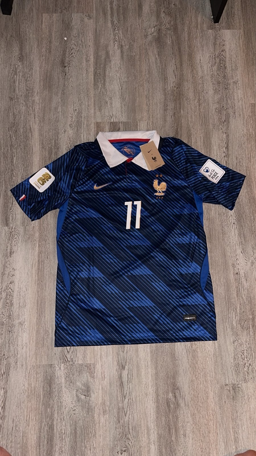 Maillot de foot France Olise #11 - Taille L, Sports & Fitness, Football, Taille L, Enlèvement ou Envoi, Neuf, Maillot