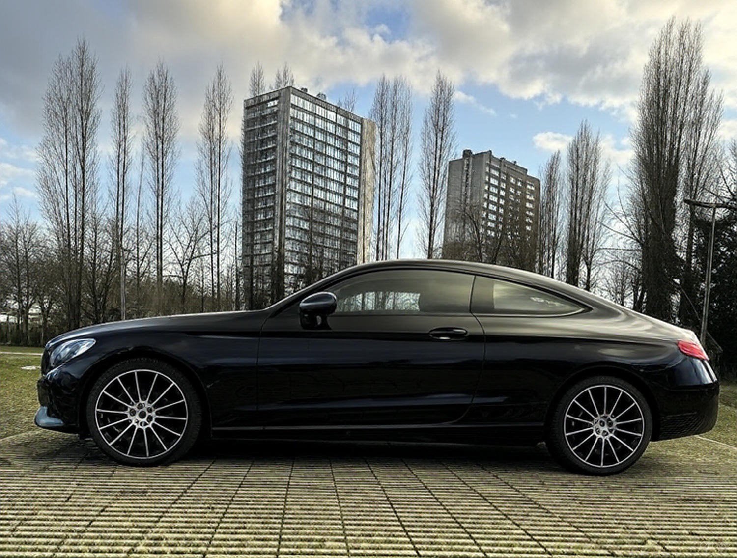Mercedes-Benz C220 Coupé | Automaat | AMG-velgen | 93000km, Autos, Mercedes-Benz, Achat, Euro 6, Diesel, Automatique