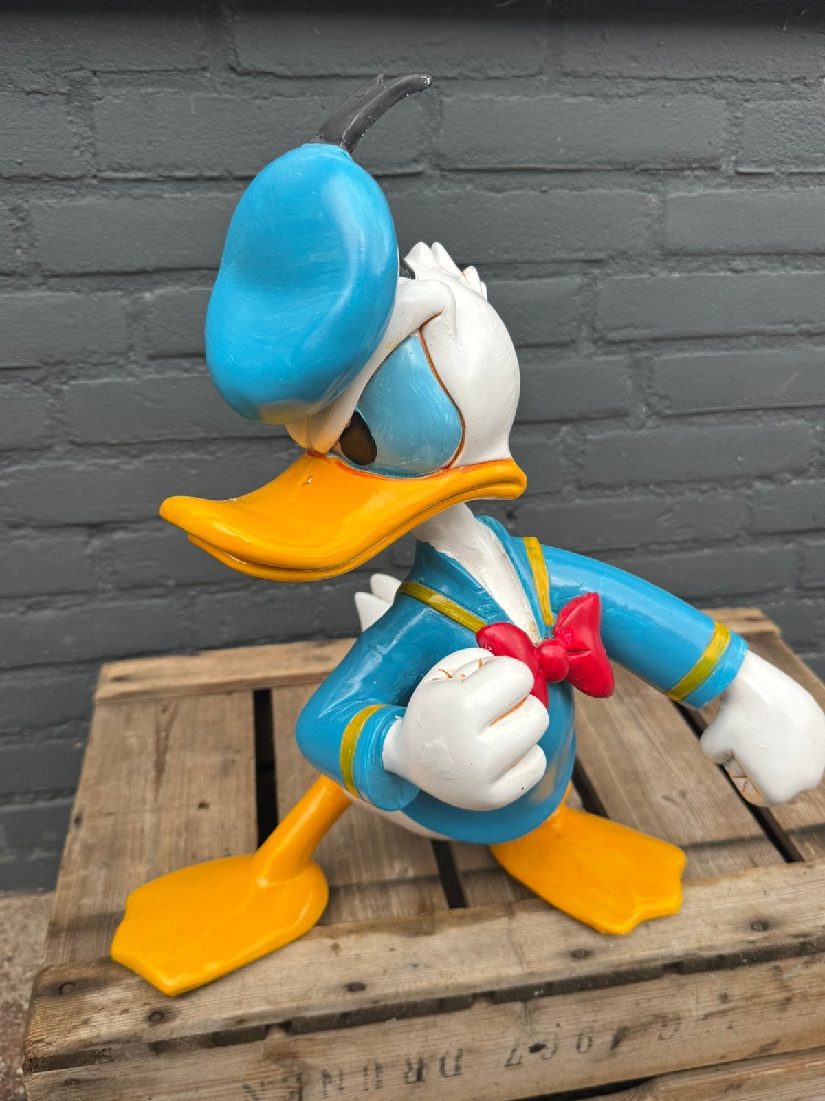 Image de Disney Donald Duck en colère, Statue ou Figurine, ., Enlèvement, Utilisé