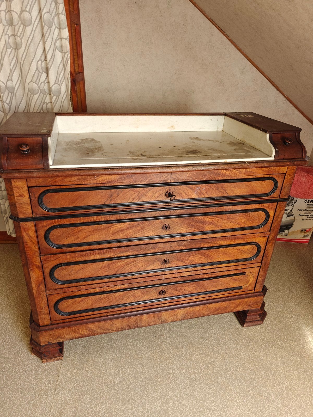 oude commode, op te kuisen, Antiek en Kunst, Ophalen