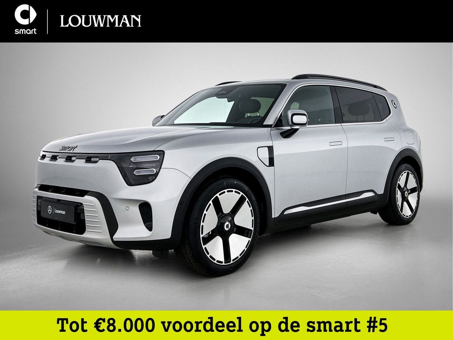 Smart Other Smart #5 Premium 100 kWh | Duoleer |  Adapt. cru, Auto's, Smart, Automaat, Elektrisch, SUV of Terreinwagen, Zilver of Grijs