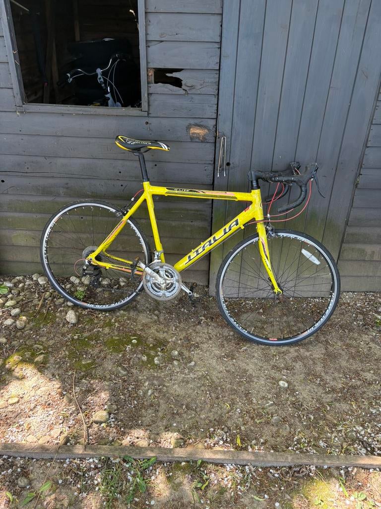 Koersfoets italia kinderen, Gebruikt, 10 tot 15 versnellingen, Aluminium, Ophalen