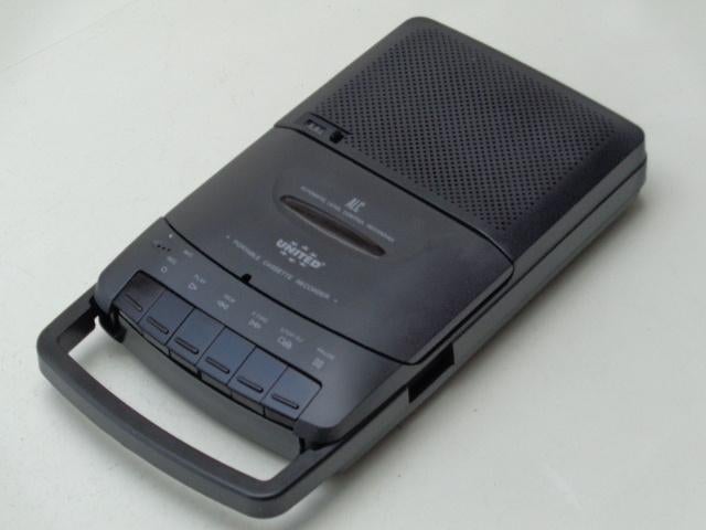 Draagbare Cassette Recorder UNITED Model UMP 4560, Audio, Tv en Foto, Cassettedecks, Ophalen of Verzenden, Enkel, Overige merken