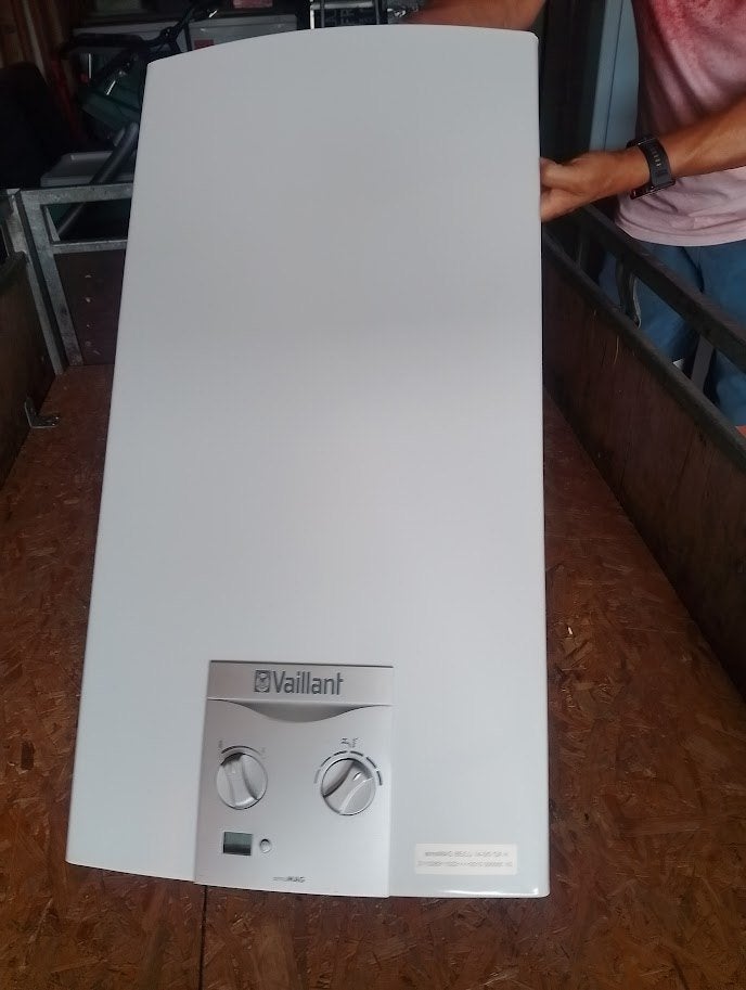 Aardgas boiler doorstromer voor rijk en arm gas, Ophalen, Gebruikt