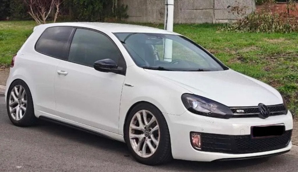 Vw golf 6 Gtd 6500e, Auto's, Leder, Te koop, Elektrische buitenspiegels, Handgeschakeld