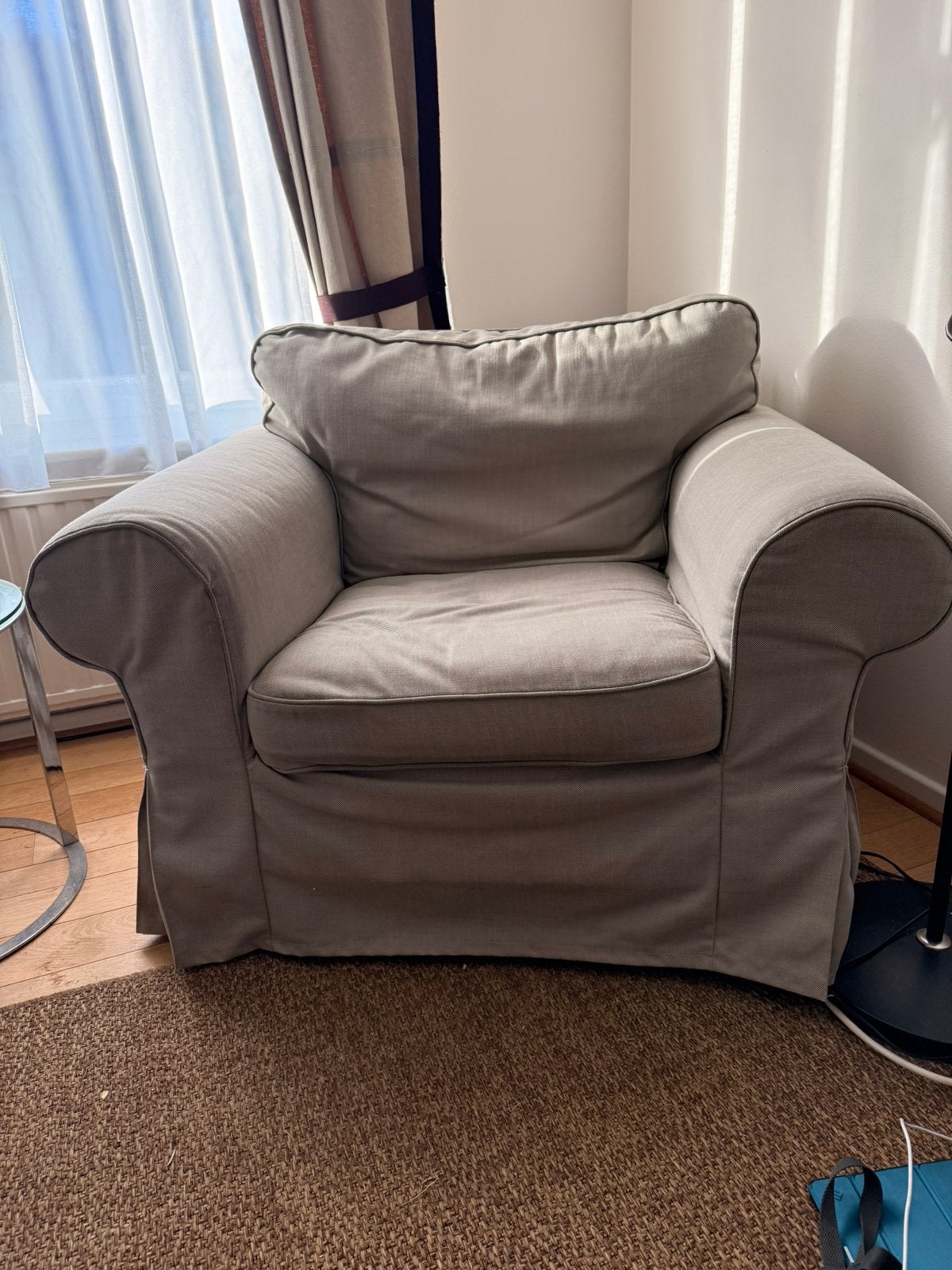 Fauteuil ikea Ektorp, Ophalen, Zo goed als nieuw