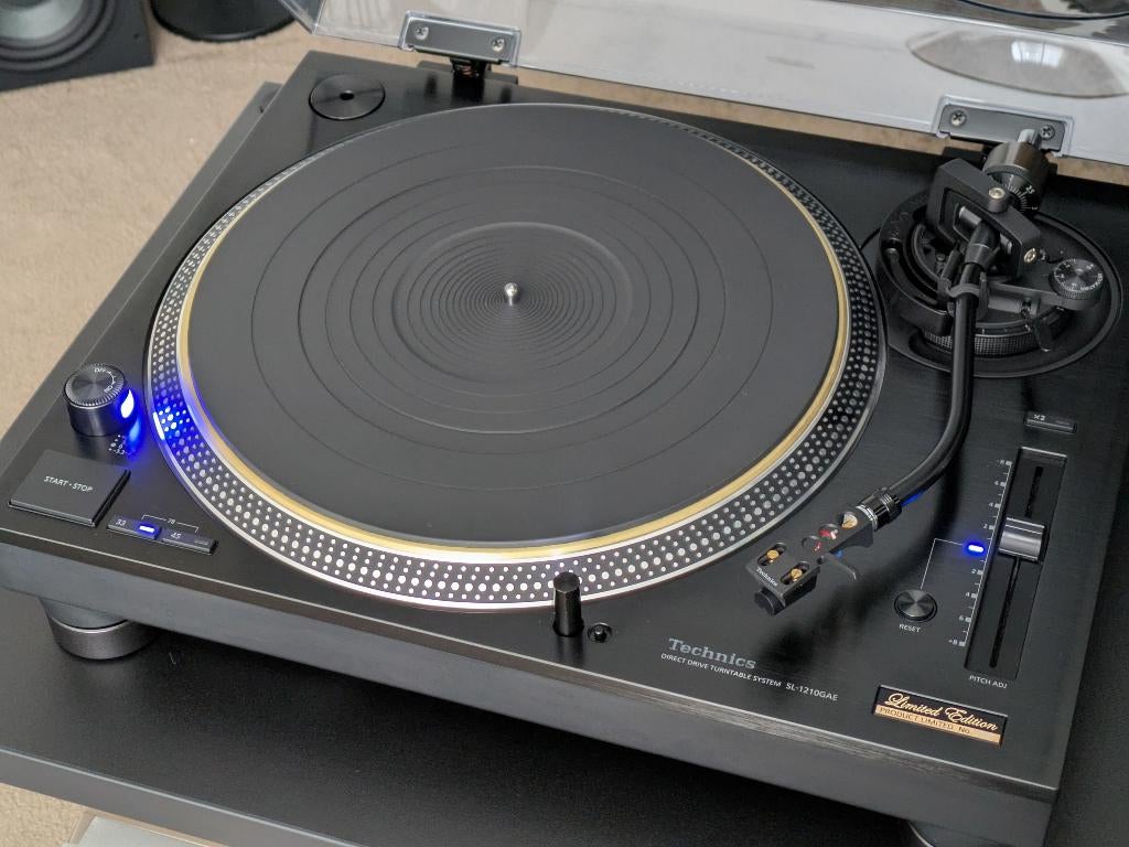 Technics SL-1210GAE Limited Edition – €5000 nieuw – Nagaoka, Réglage pitch, Tourne-disque, Enlèvement ou Envoi, Comme neuf
