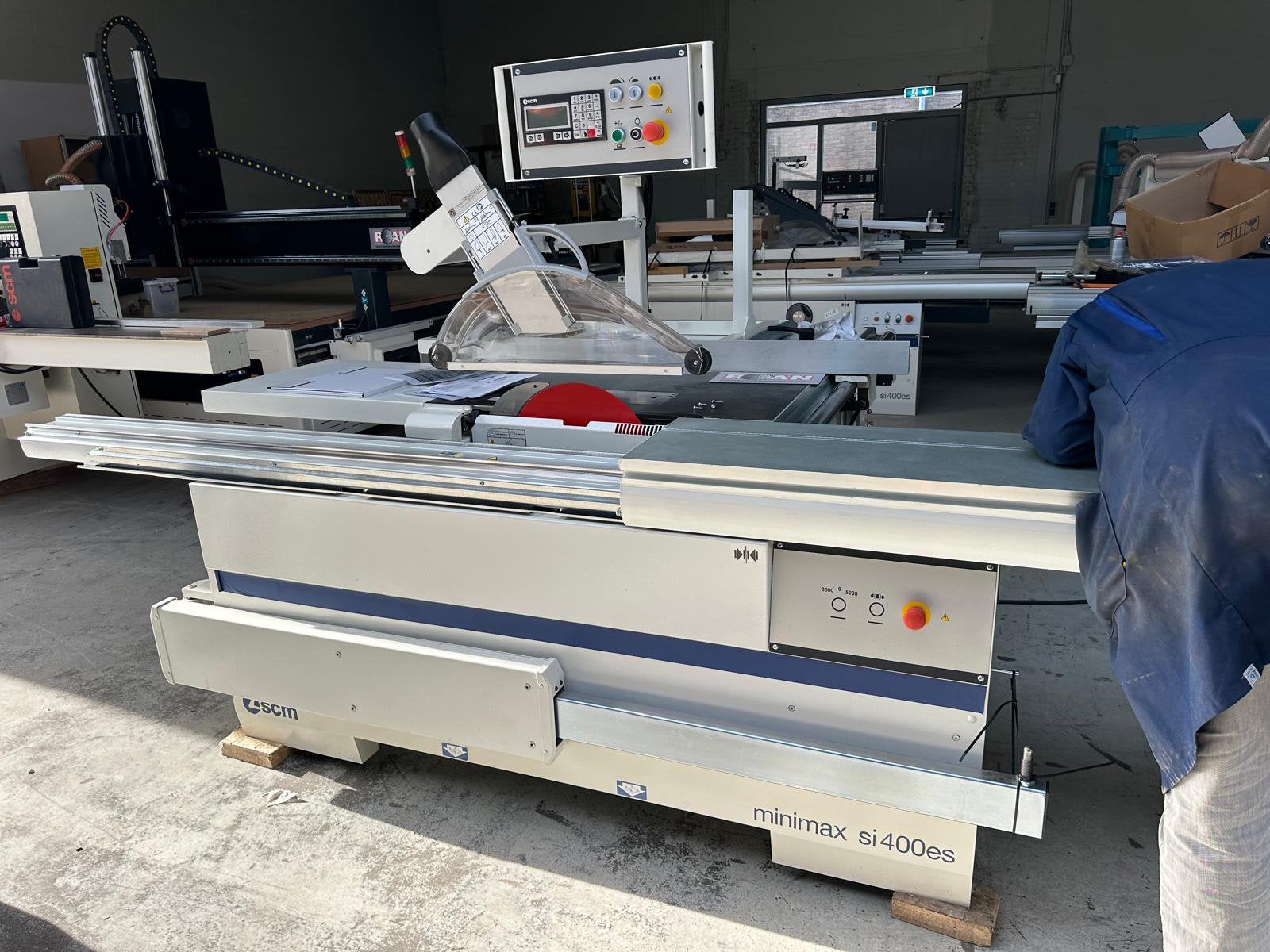 Scm formaatzaag nieuwe voorraad, Doe-het-zelf en Bouw, Gereedschap | Zaagmachines, 70 mm of meer, Overige typen, Nieuw, Ophalen of Verzenden