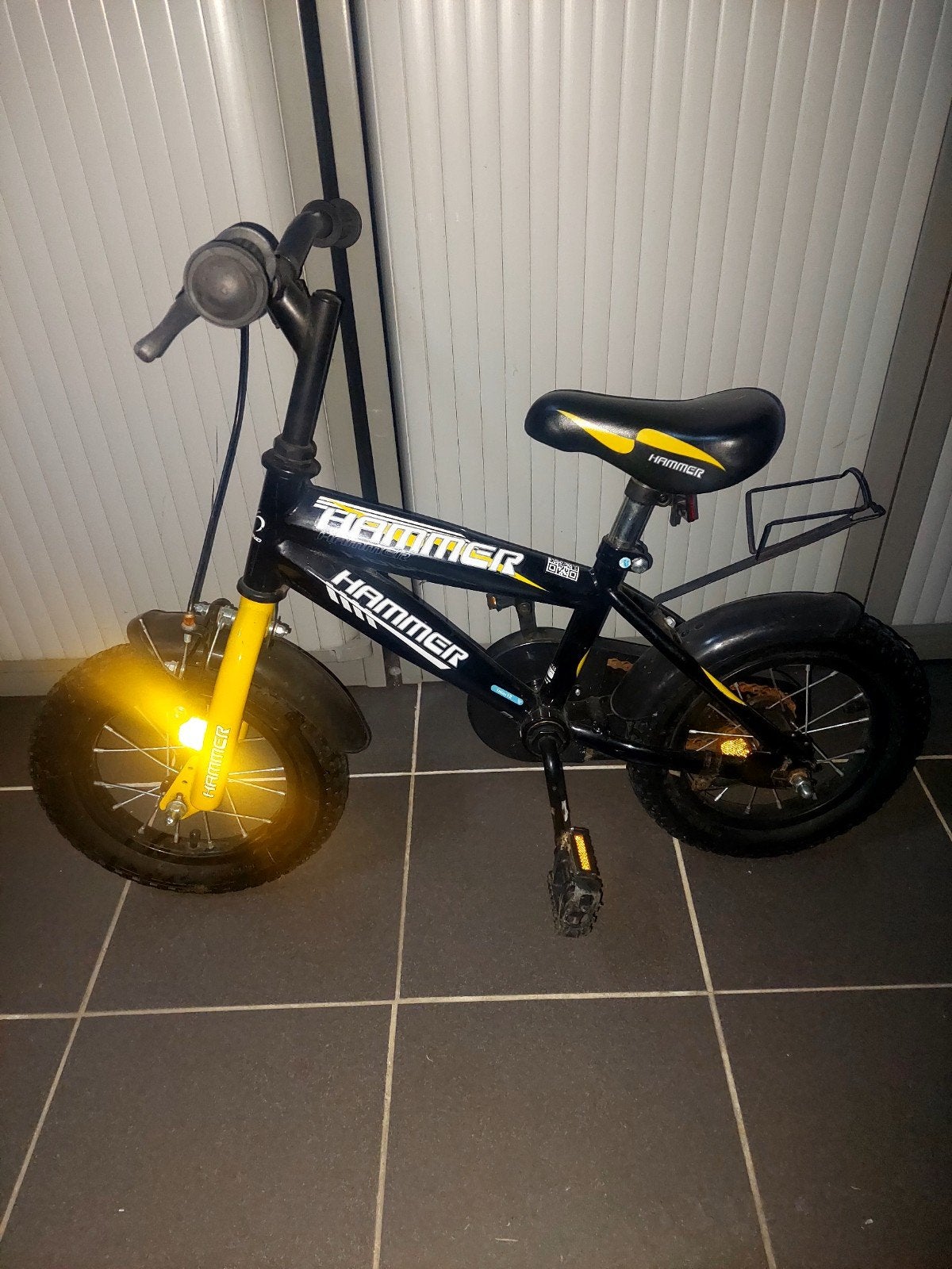 kinderfiets, Ophalen
