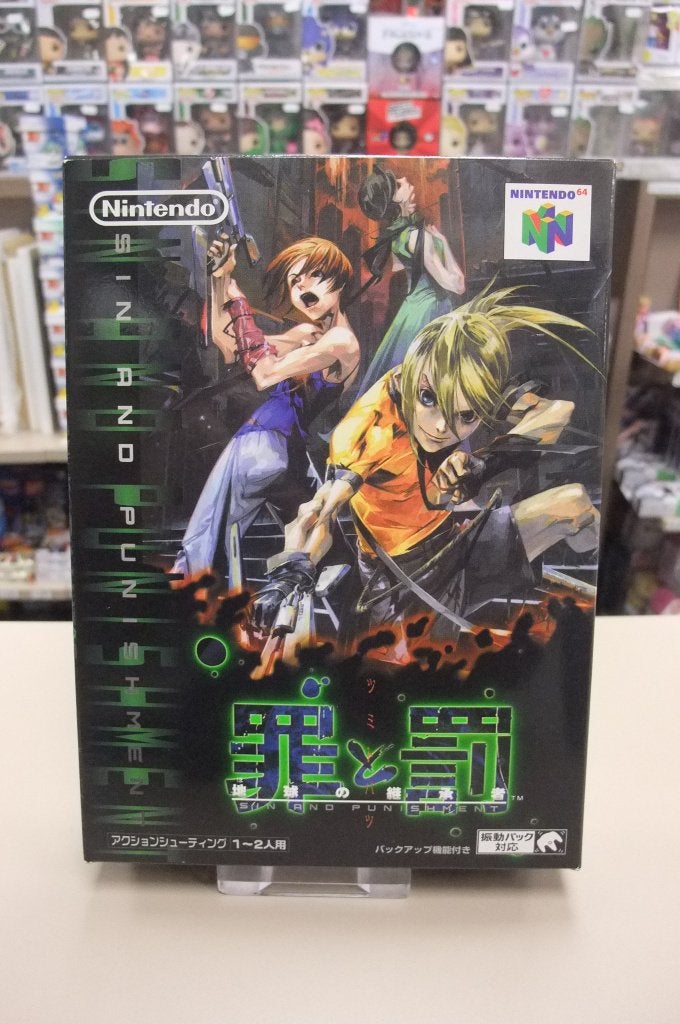 sin & punishment cib N64 jpn, Gebruikt, 2 spelers, Ophalen of Verzenden, Vanaf 16 jaar
