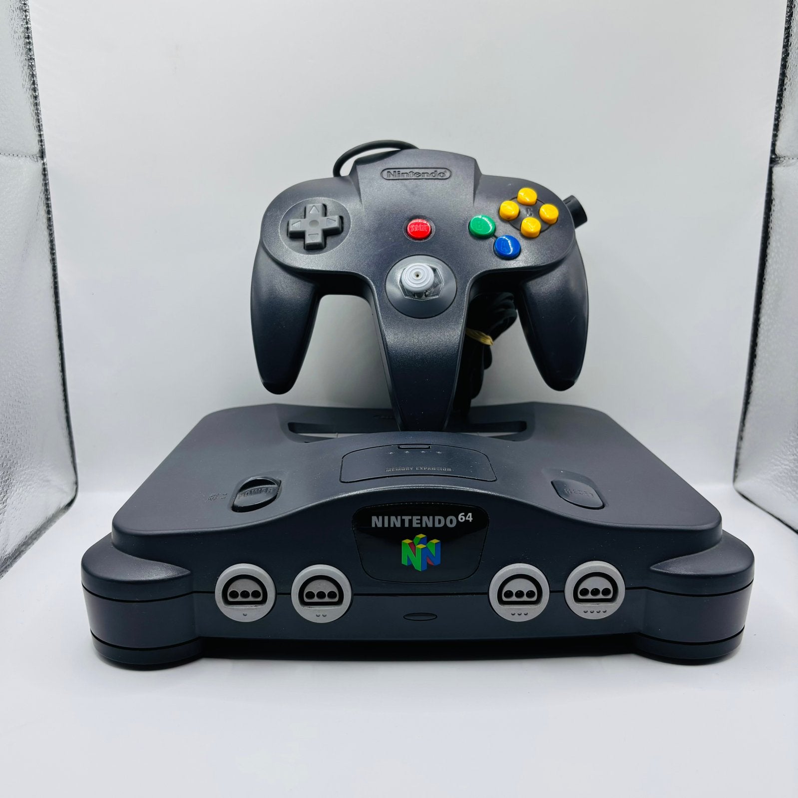 Nintendo 64 Console, Games en Spelcomputers, Spelcomputers | Nintendo 64, Ophalen of Verzenden, Zo goed als nieuw, Met 1 controller
