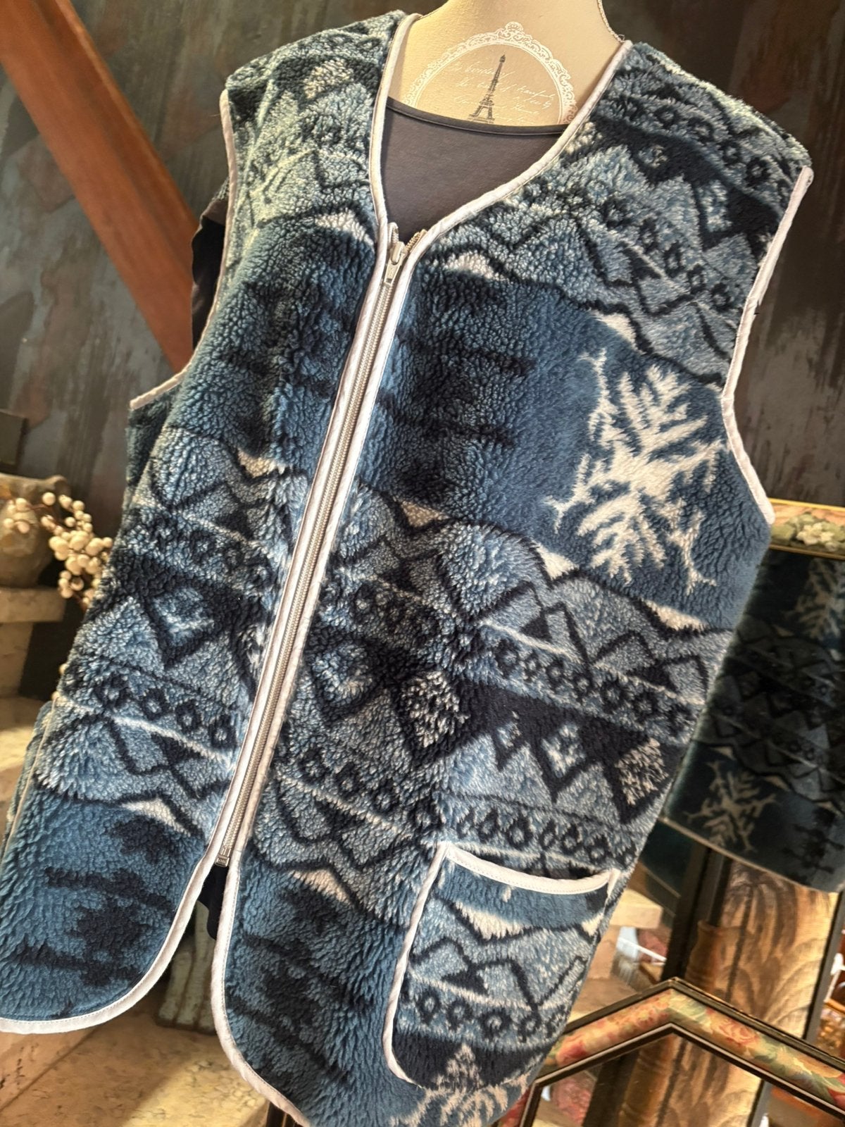 DAMART vintage teddy bodywarmer (XL), Kleding | Dames, Bodywarmers, Ophalen of Verzenden, Zo goed als nieuw