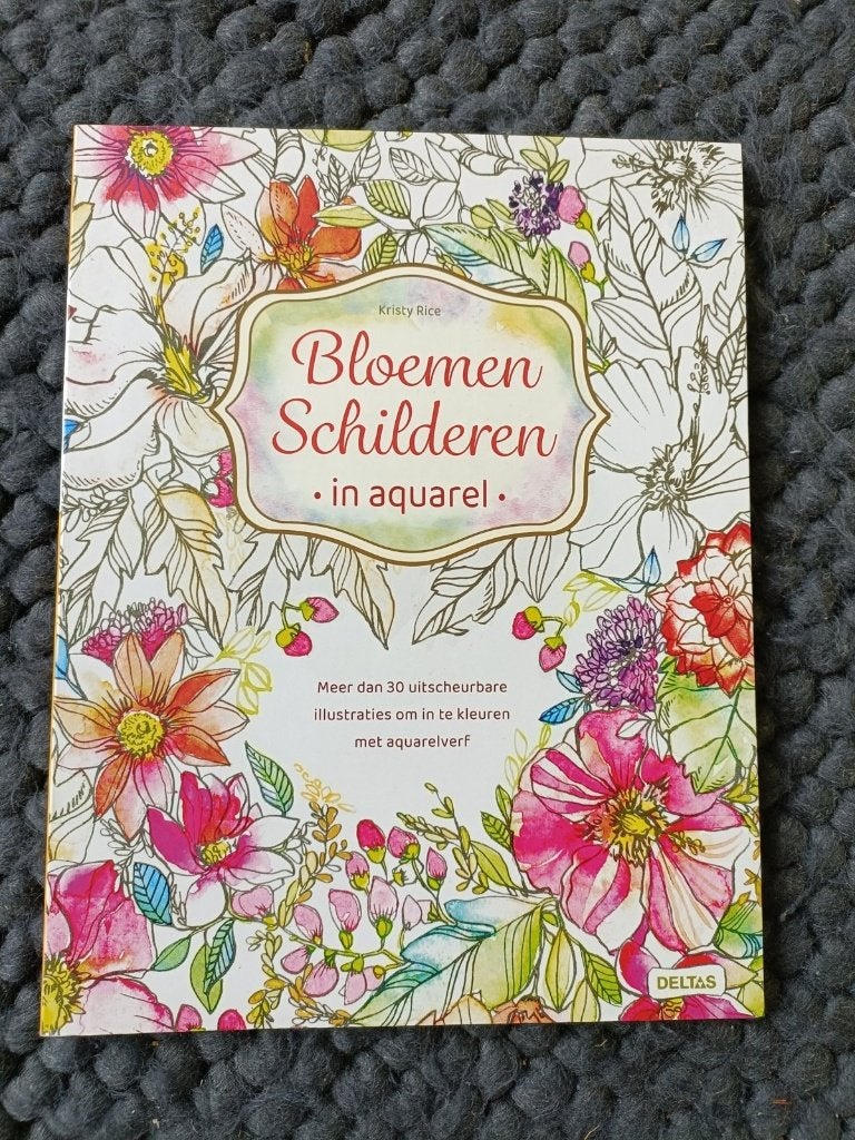 Bloemen schilderen in aquarel - Kristy Rice - nieuw, Ophalen, Nieuw