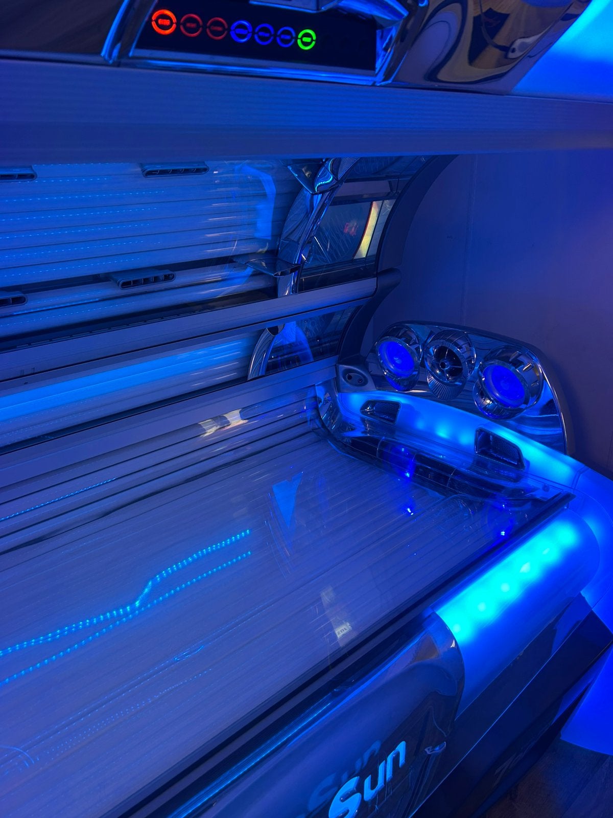 Banc solaire Megasun, Enlèvement, Reconditionné