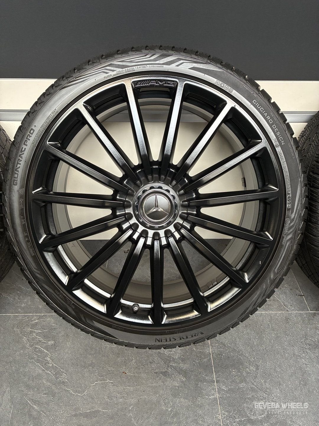 21” originele Mercedes GLA GLB 35 45 AMG velgen + 4S banden, Gebruikt, 255 mm, -, -