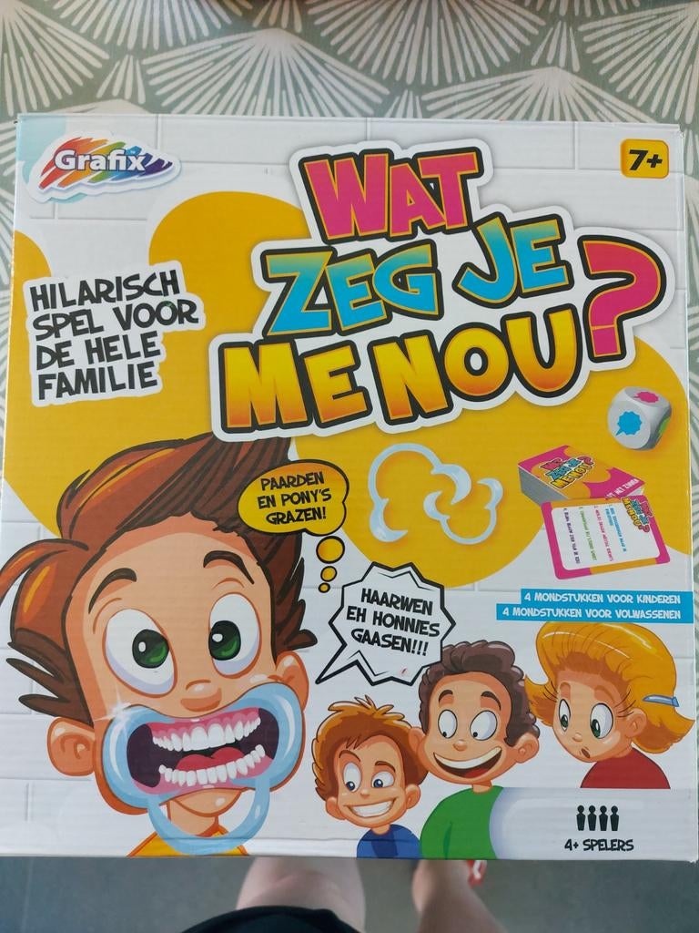 Gezelschapsspel Wat zeg je me nou?, Hobby & Loisirs créatifs, Jeux de société | Autre, Cinq joueurs ou plus, Enlèvement, Utilisé