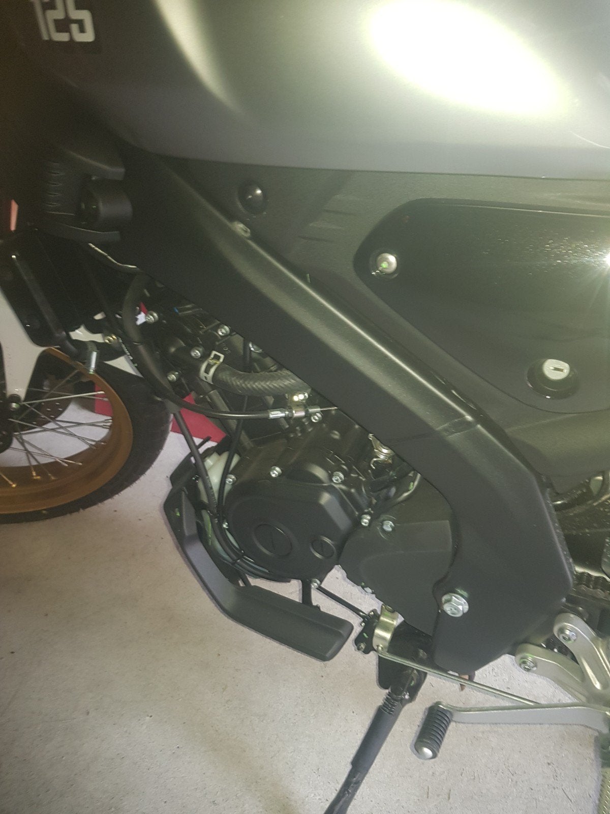 yamaha xsr 125cc, Entreprise