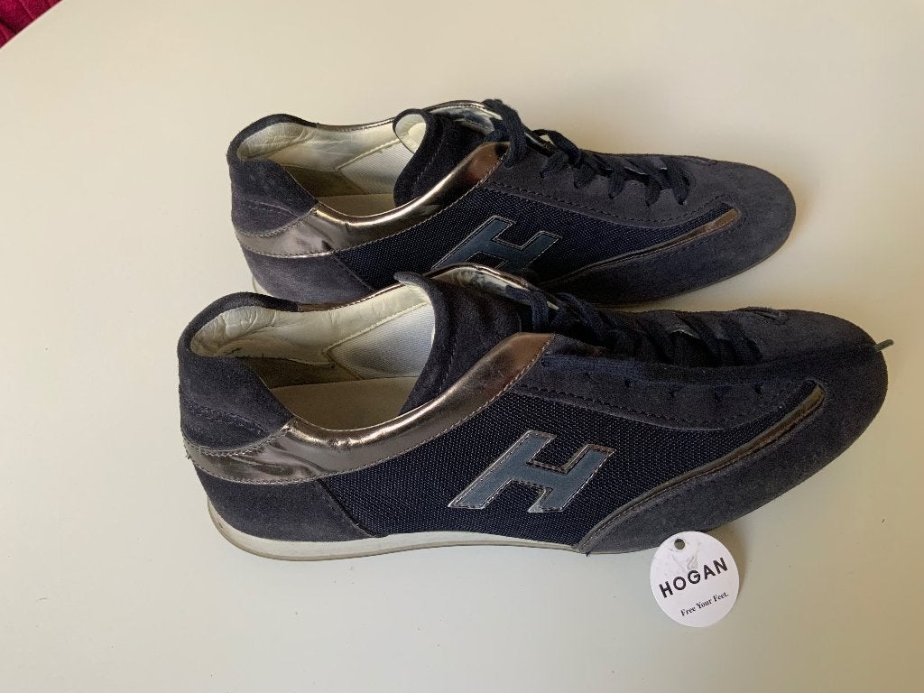 Chaussures hommes HOGAN T9 (43), Enlèvement ou Envoi, Chaussures à lacets, Comme neuf, Bleu