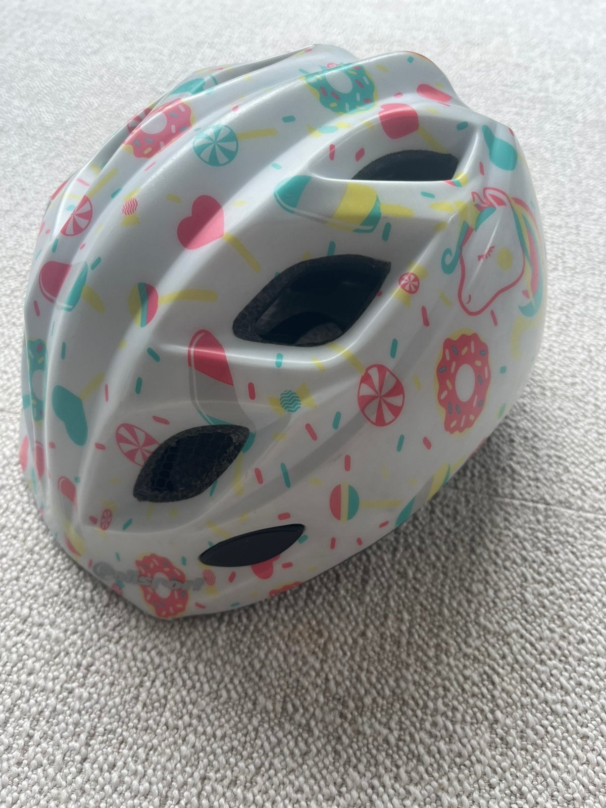 Fietshelm meisje polisport xs, Fietsen en Brommers, Ophalen of Verzenden, Zo goed als nieuw, XS, Meisje