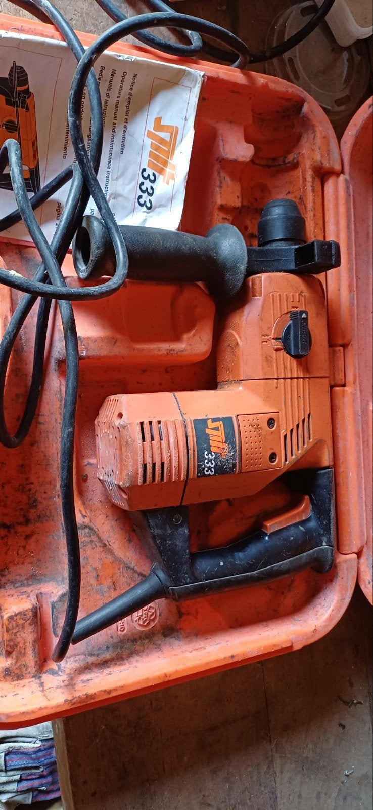 spit 333 boorhamer, Doe-het-zelf en Bouw, Ophalen, Gebruikt