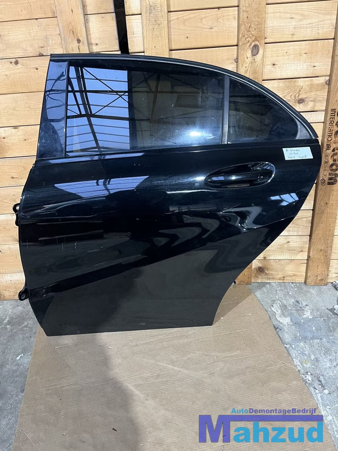 MERCEDES A KLASSE W176 zwart links achter deur 2012-2018, Auto-onderdelen, Gebruikt, Mercedes-Benz AG, Deur, Mercedes-Benz