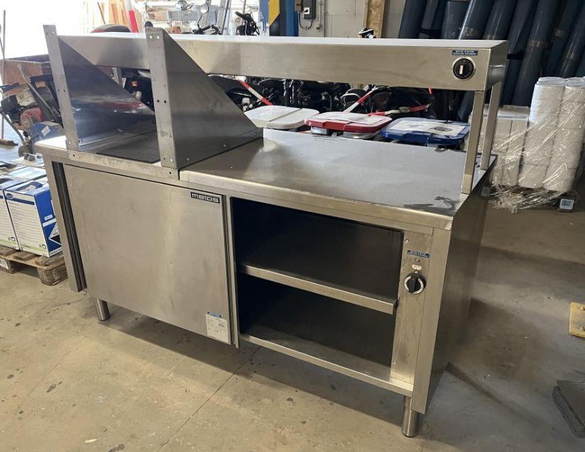 RVS buffetkast Metos TAC 172 warmhoud, Zakelijke goederen, Horeca | Keukenapparatuur, Ophalen, Gebruikt, Inox Meubilair