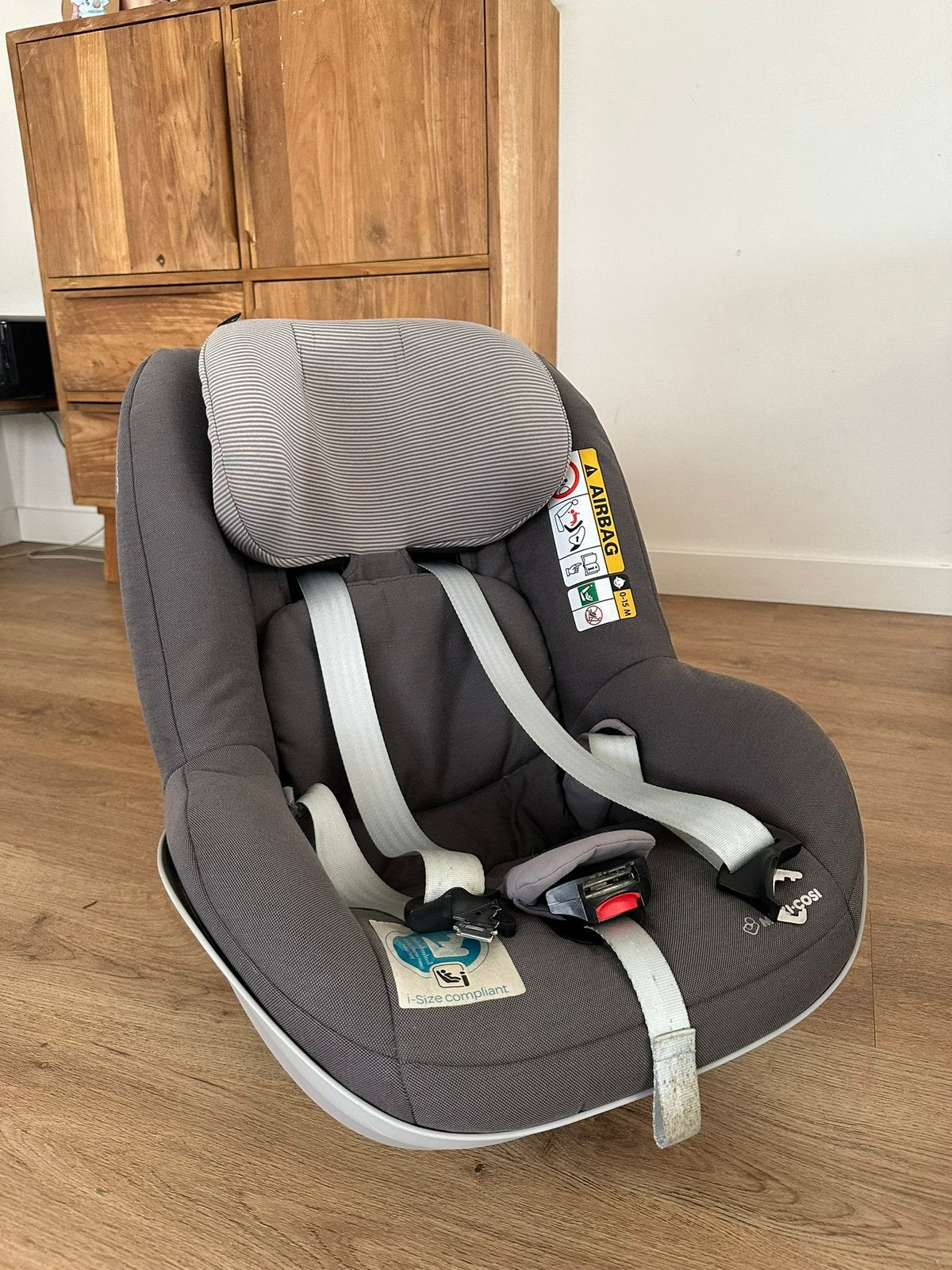 Maxi-Cosi Pearl Smart i-Size, Enfants & Bébés, Sièges auto, Utilisé, Maxi-Cosi, 9 à 18 kg, Isofix, Dossier réglable, Mode veille
