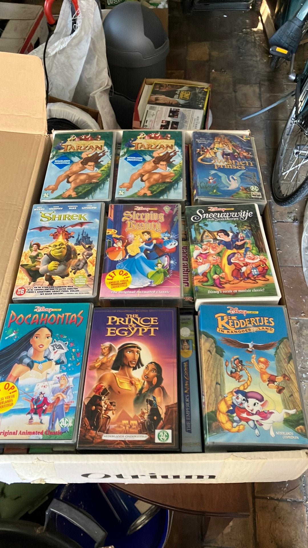 Video’s VHS, Cd's en Dvd's, VHS | Kinderen en Jeugd, Ophalen, Zo goed als nieuw