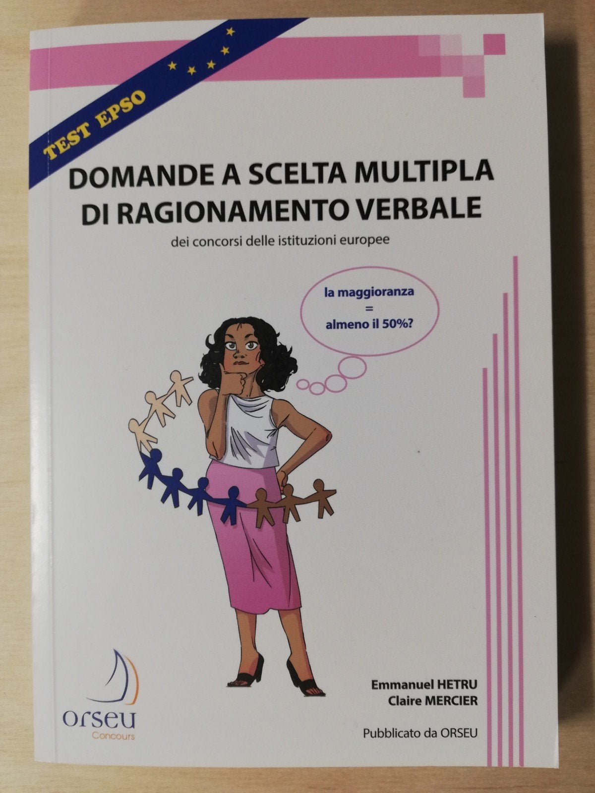 Livre d'exercices pour concours européens EPSO, Enlèvement