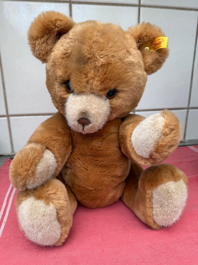 Zeldzame Steiff teddybeer., Verzamelen, Beren en Cherished Teddies, Zo goed als nieuw, Steiff, Ophalen