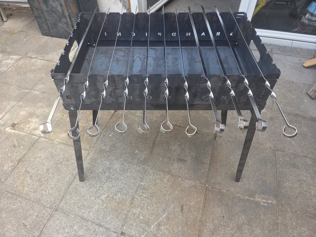 Barbecue pliable en acier –  NEUF, Enlèvement, Neuf, Avec accessoires