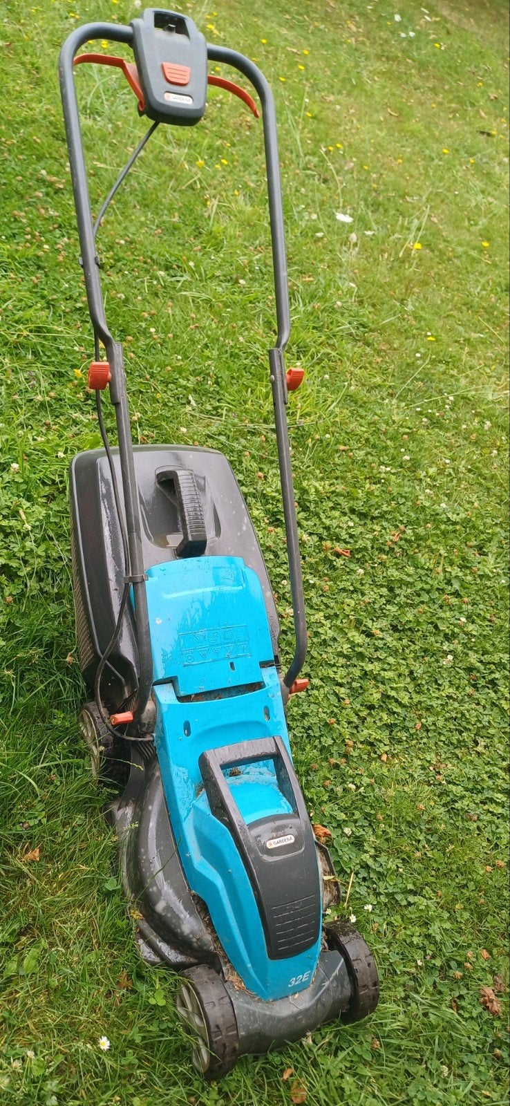 gardena, Jardin & Terrasse, Tondeuses à gazon, Tondeuse rotative, 30 à 39 cm, Utilisé, Bac de ramassage