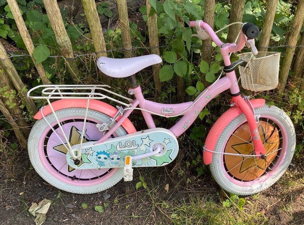 L.O.L. Surprise 16-inch kinderfiets, (4 tot 6 jaar oud.), Ophalen, Gebruikt, Minder dan 16 inch