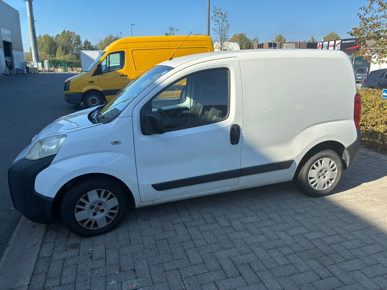 Fiat fiorino, Auto's, Zwart, Wit, 5 deurs, Particulier