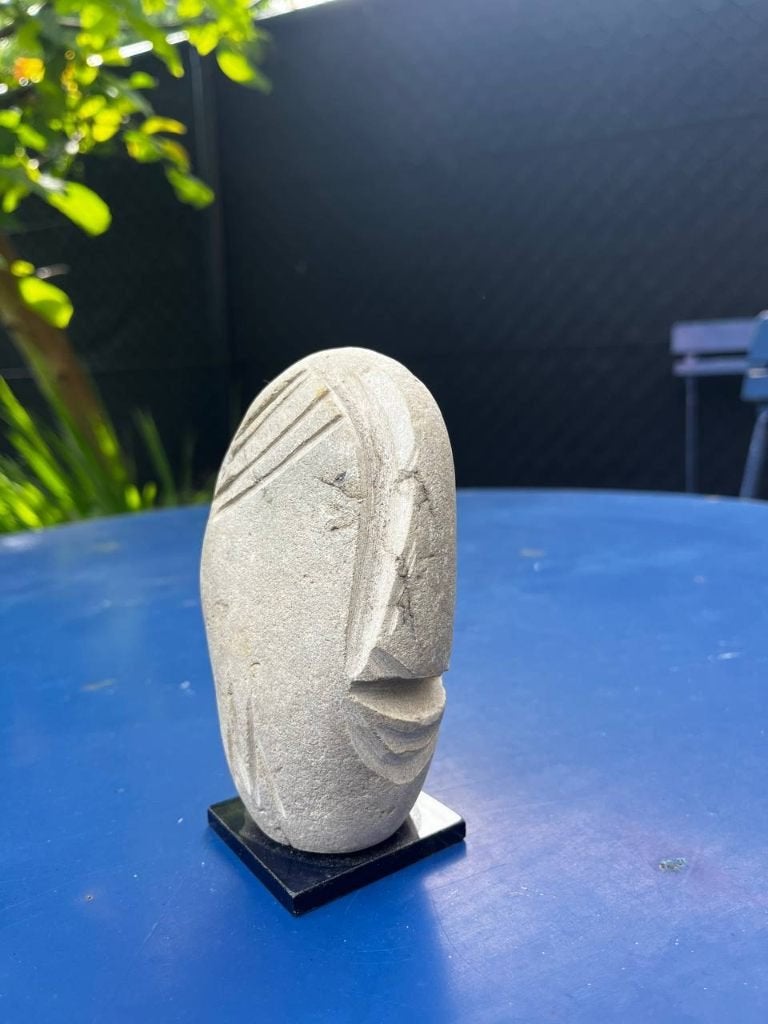 Beeldhouwwerk, abstracte figuur, Ophalen of Verzenden