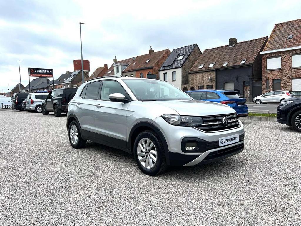 Volkswagen T-Cross T-Cross 1.0 TSI Life OPF DSG*APPLE-CARPL, 0 kg, Argent ou Gris, 0 kg, Noir
